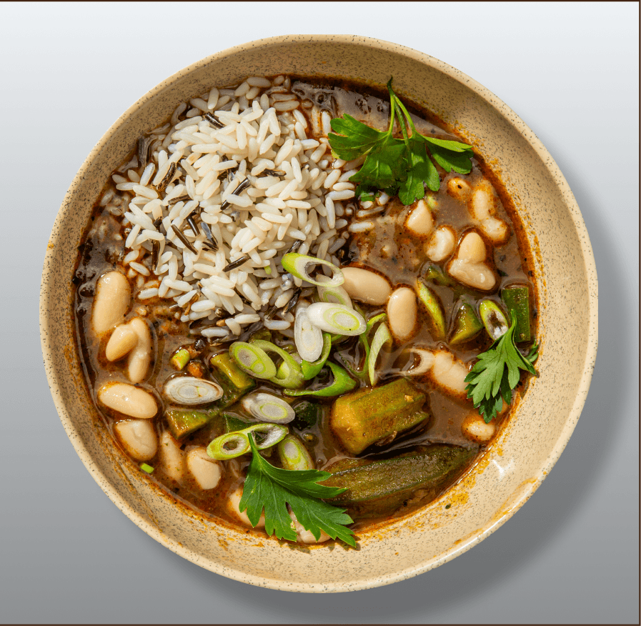 Gumbo — Hearty stew from the Louisiana swamp